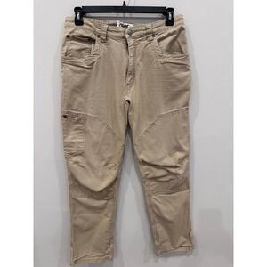 Jackson Hole Wyoming JH Kayak Mountain Khaki‎ Pants Men's 36x34  Work Outdoor